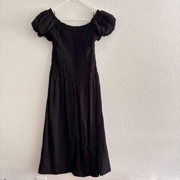 Kourt Black Tiered Maxi Dress Nap Dress Size Small - Picture 1 of 5